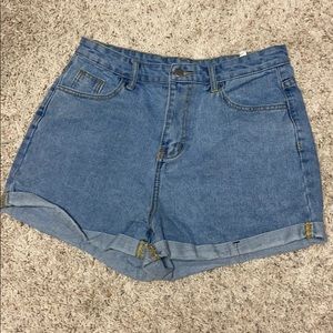 Mom fit shorts